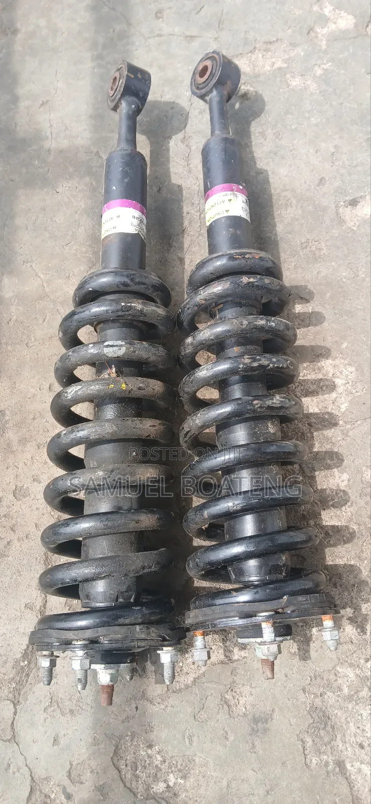 Toyota Land Cruiser Prado 2014 to 2019 Model Front Shocks