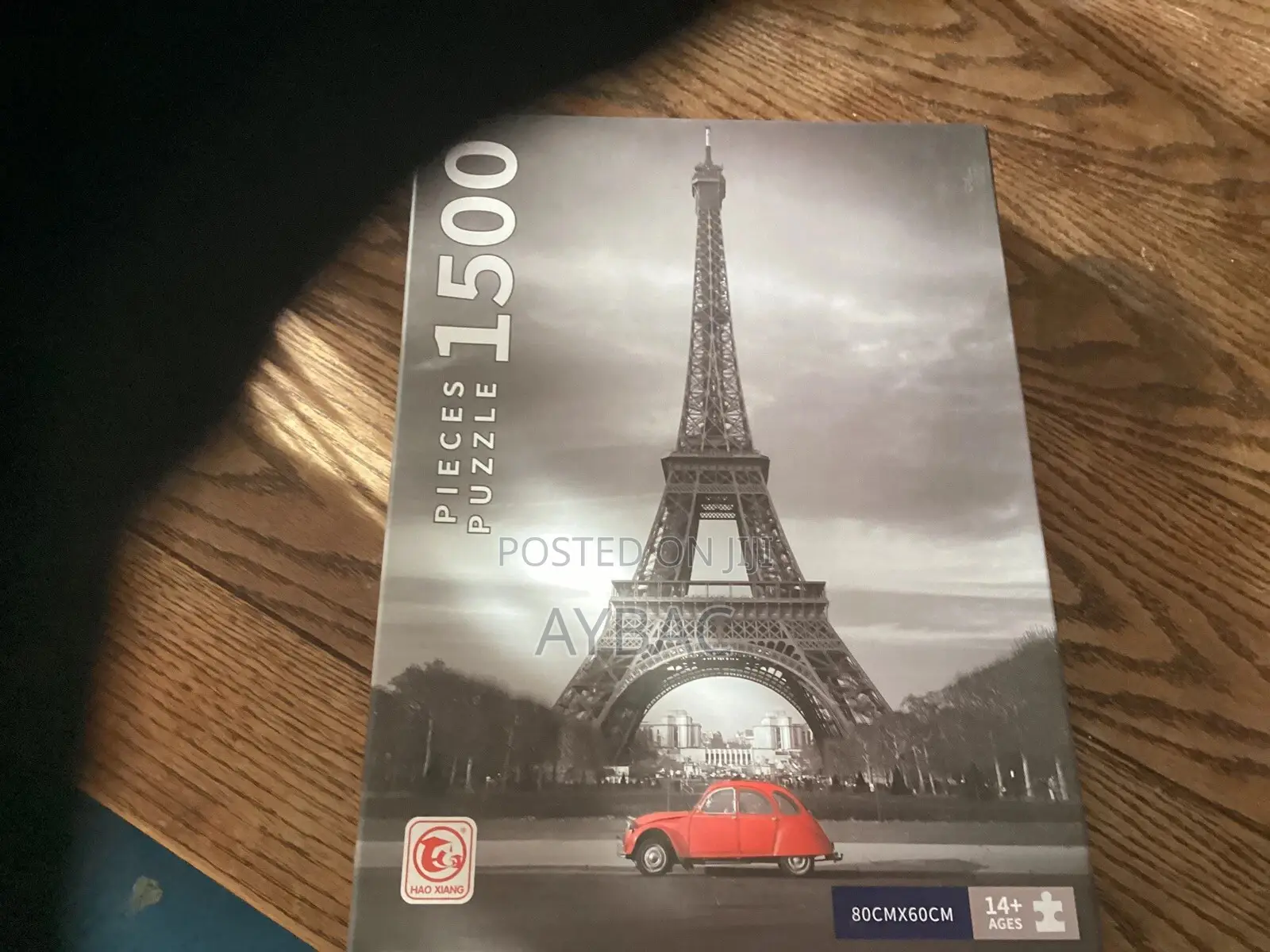 Eiffel Tower 1500 Piece Puzzle – Premium Jigsaw Puzzle