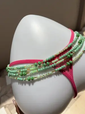 Green Crystal Waistbeads