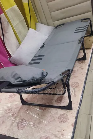 Camping Bed (Grey Black)