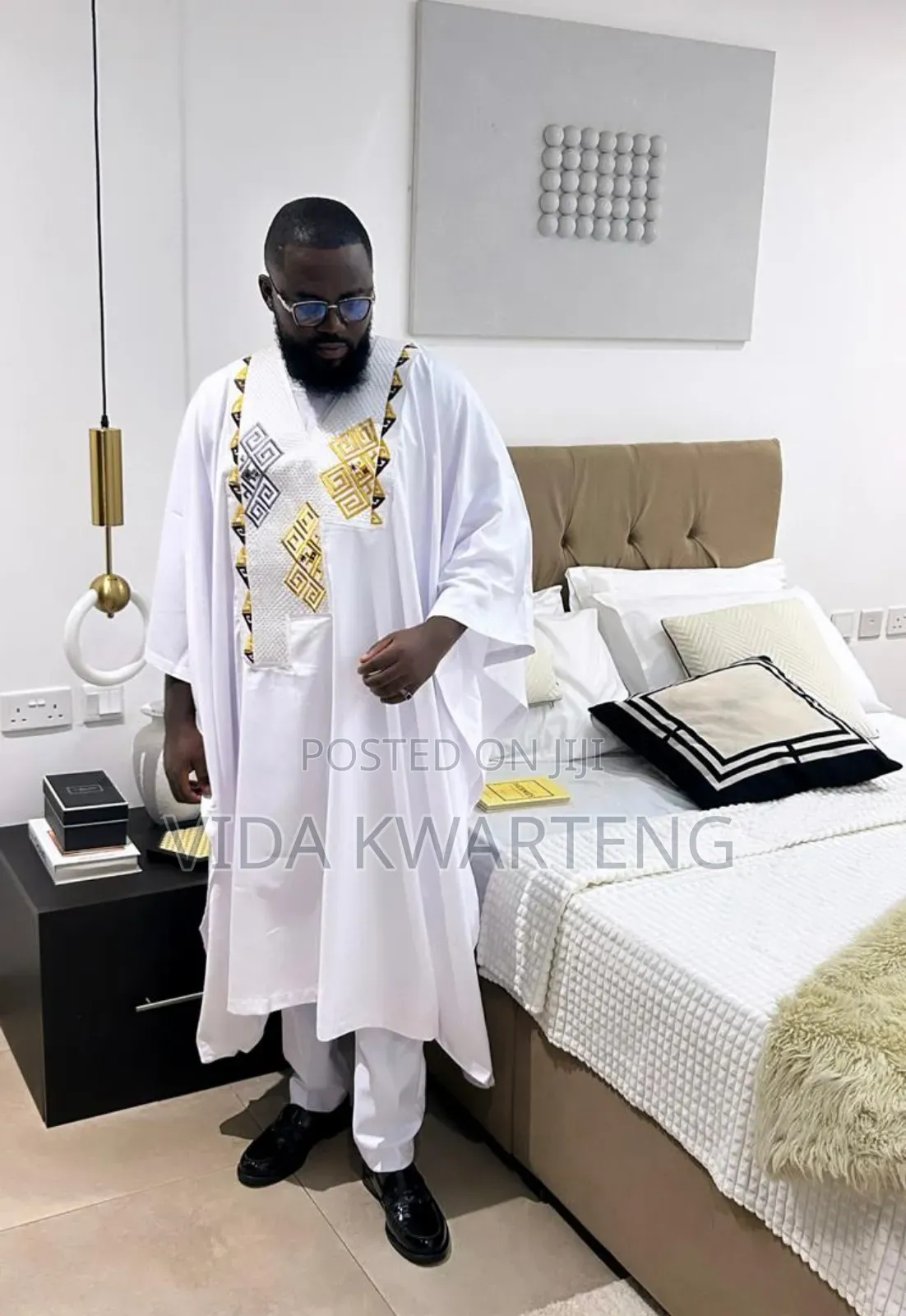 High Quality Men's 3 Piece Kaftan