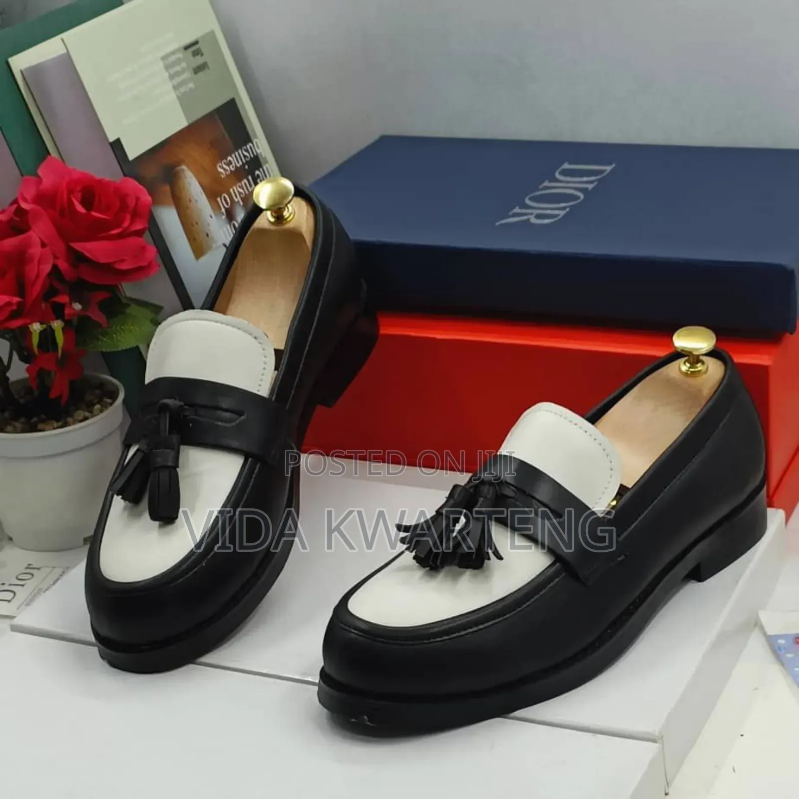 High Quality Dior Black and White Shoes