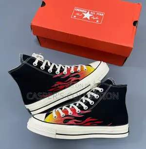 Converse Chuck 70 High"Archive Print Flames"