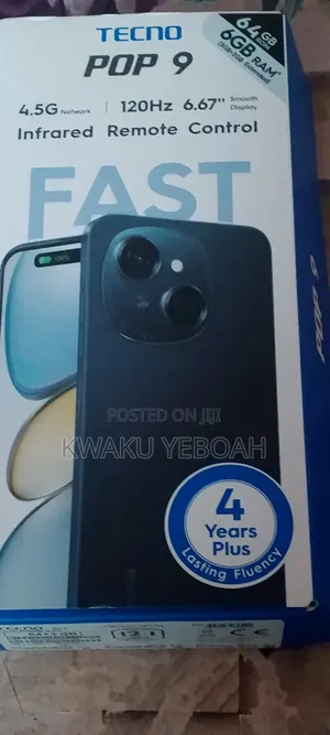 New Tecno Pop 9 64 GB Blue