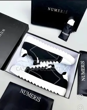 Numeris Atelier "Acrylic Black" Sneakers
