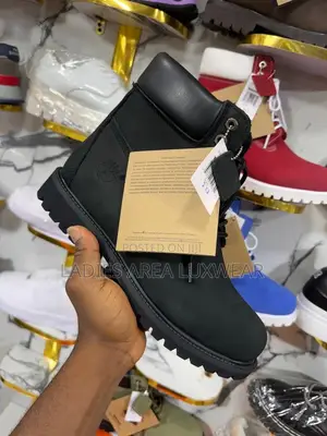 Timberland Premium 6-Inch Waterproof Boot in Black Nubuck