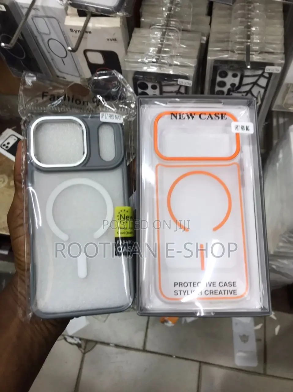 Clear Magnetic Phone Cases Designed for the iPhone 17 Pro Max