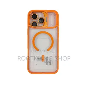 Self-Contained Stand Silicone Case Lens Cover for iPhone 17 Pro Max