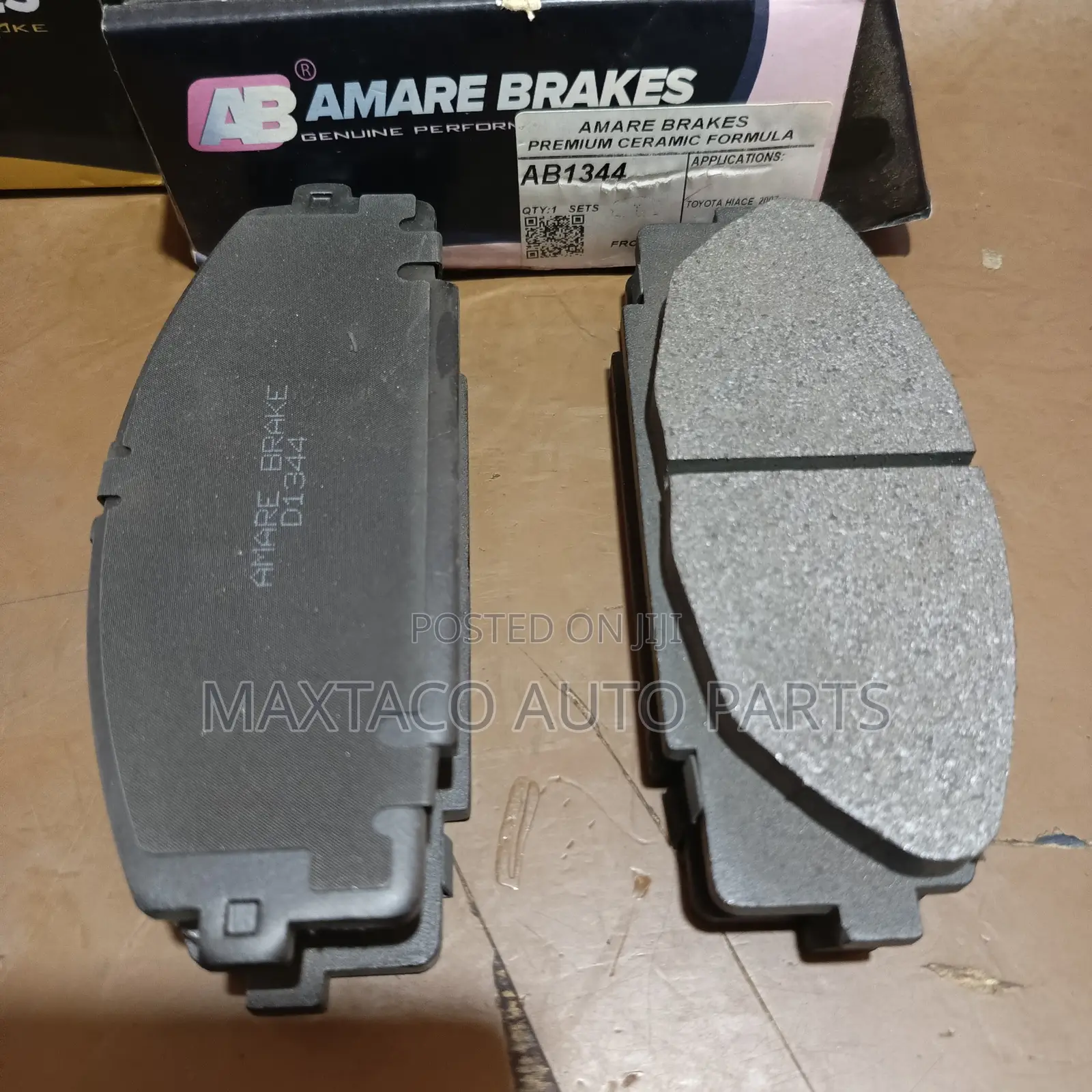 Amare Ab1344 Premium Brake Pad for Toyota Hiace 2007