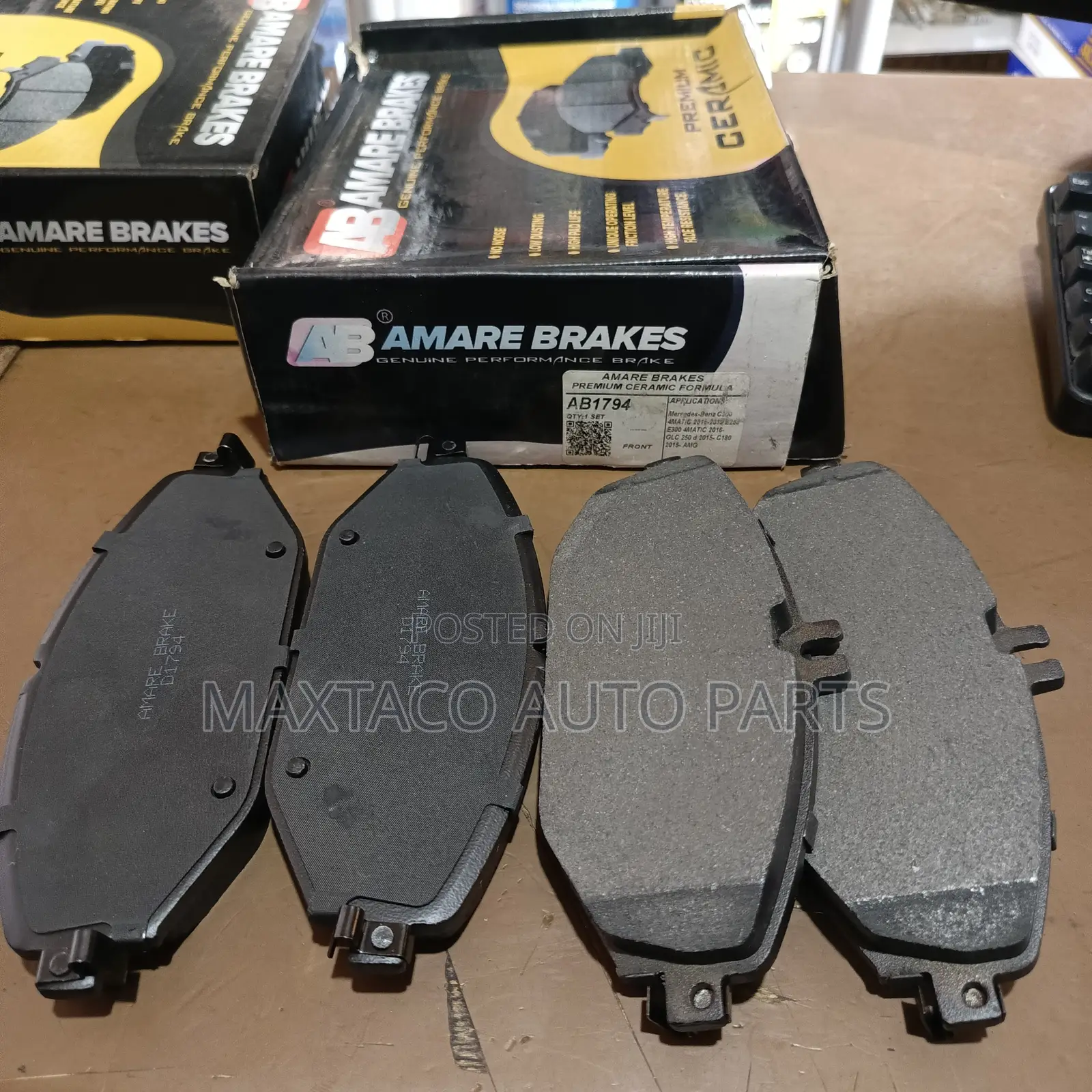 Amare Ab1794 Premium Brake Pad for Mercedes-Benz C300
