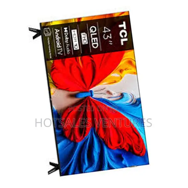 Affordable TCL 43 Inches Qled-FHD Android Smart Tv - 43s5k