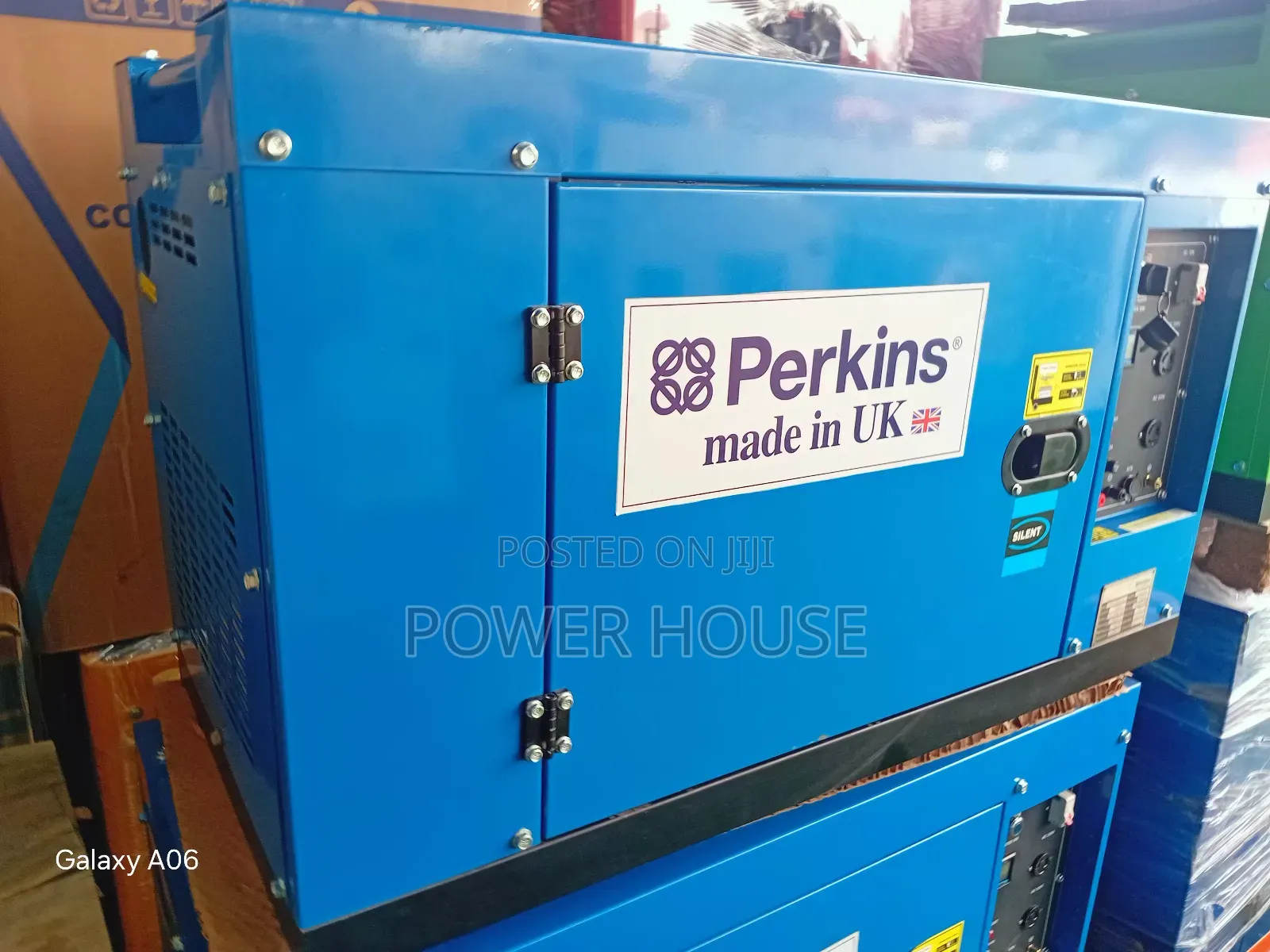 Perkins 15kva Quiet-Running Diesel Generator