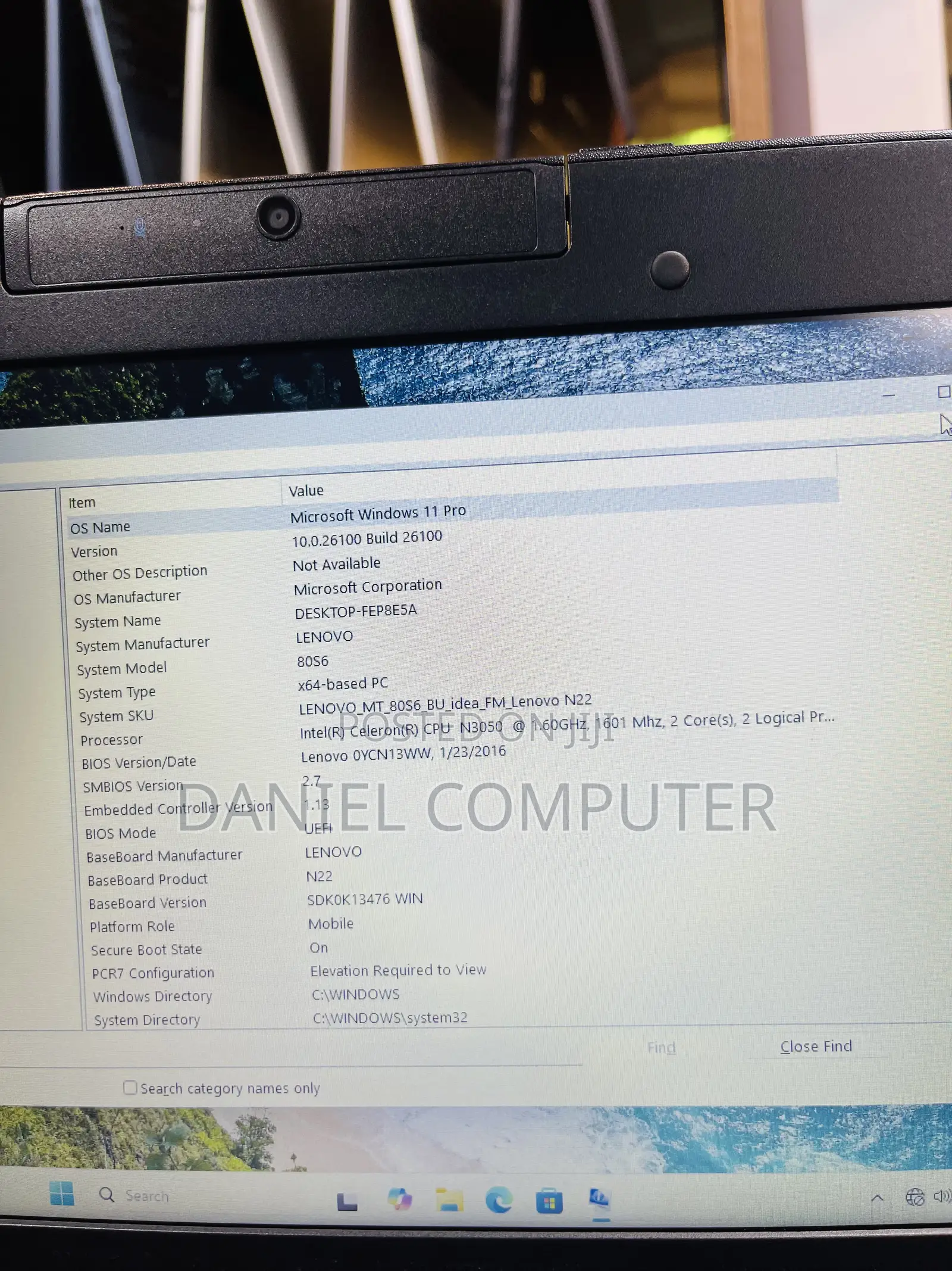 Laptop Lenovo IdeaPad 130 4GB Intel Celeron SSD 256GB