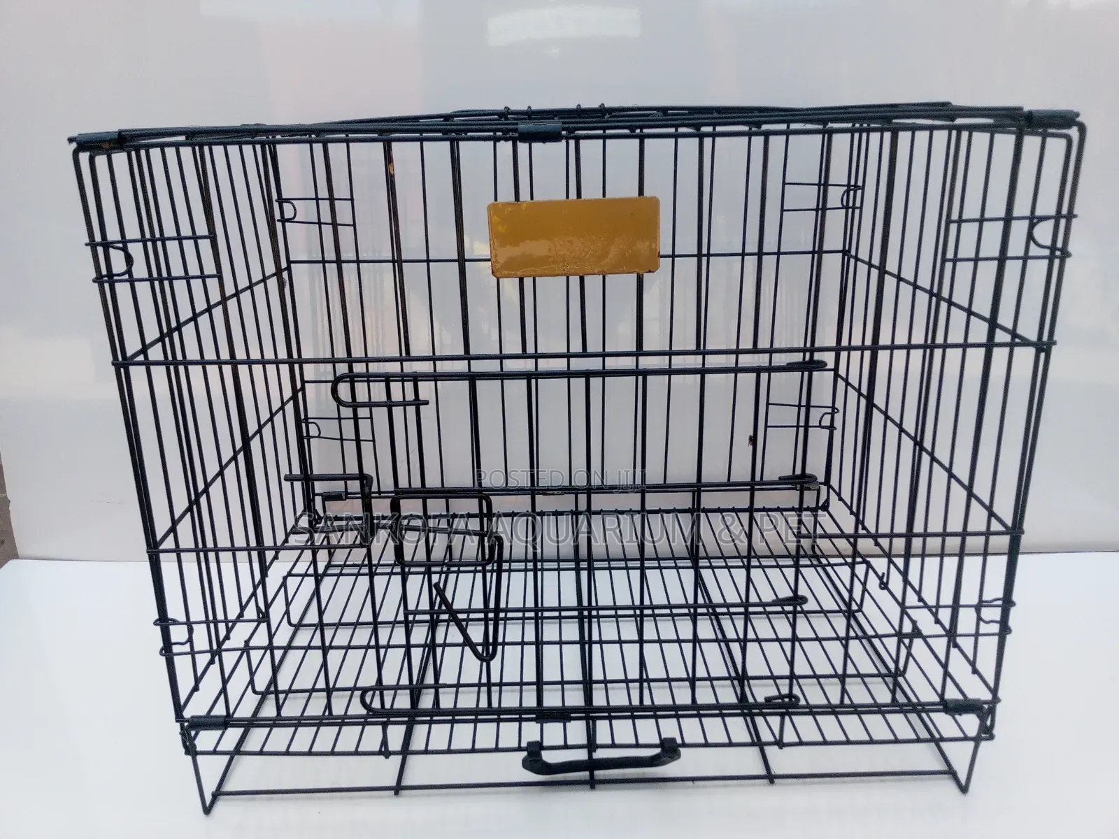 Strong 21 Inches Puppies Metallic Dog Cage