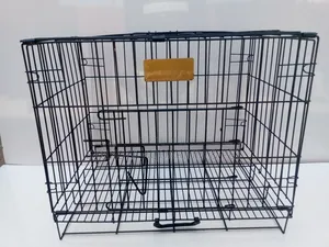 Strong 21 Inches Puppies Metallic Dog Cage