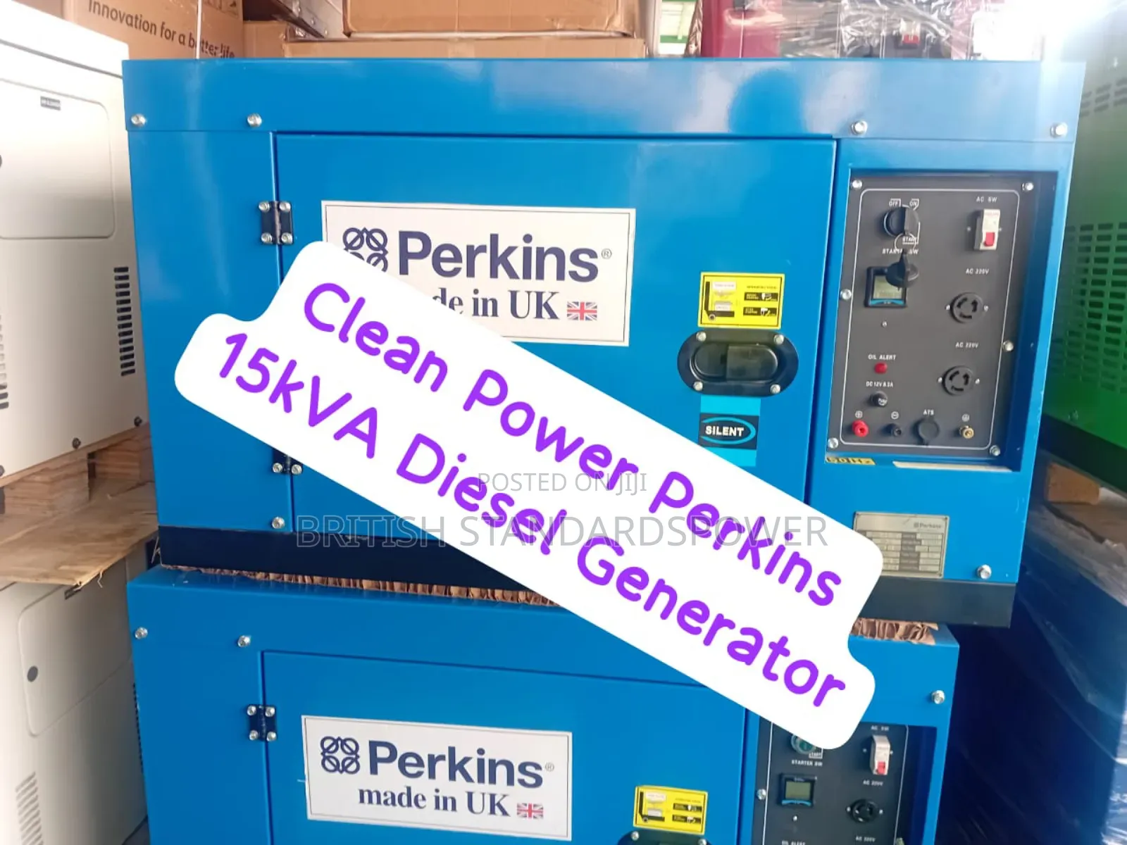 Brand New Perkins 15kva Generator