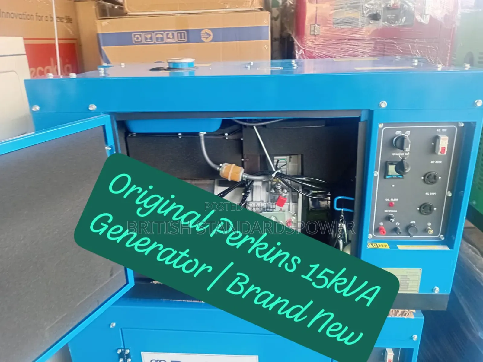 Perkins Diesel Generator 15kva Clean Power