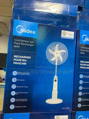 Highly Recommended Midea Rechargeable Fan