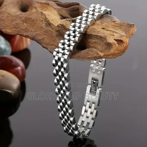 Men’S Stainless Steel Bracelet – Adjustable, Durable Stylish