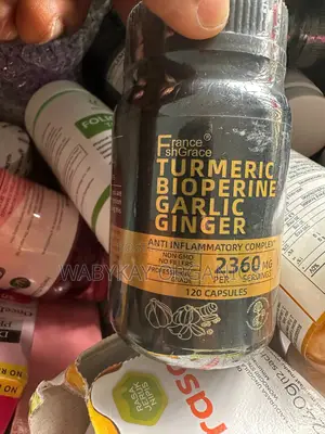 Tumeric, Garlic Ginger Supplements