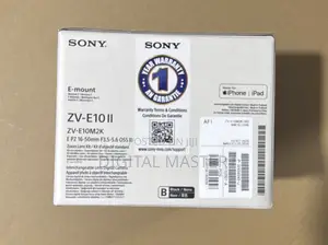 Sony Zv-e10 Ii Mirrorless Camera With 16-50mm Lens
