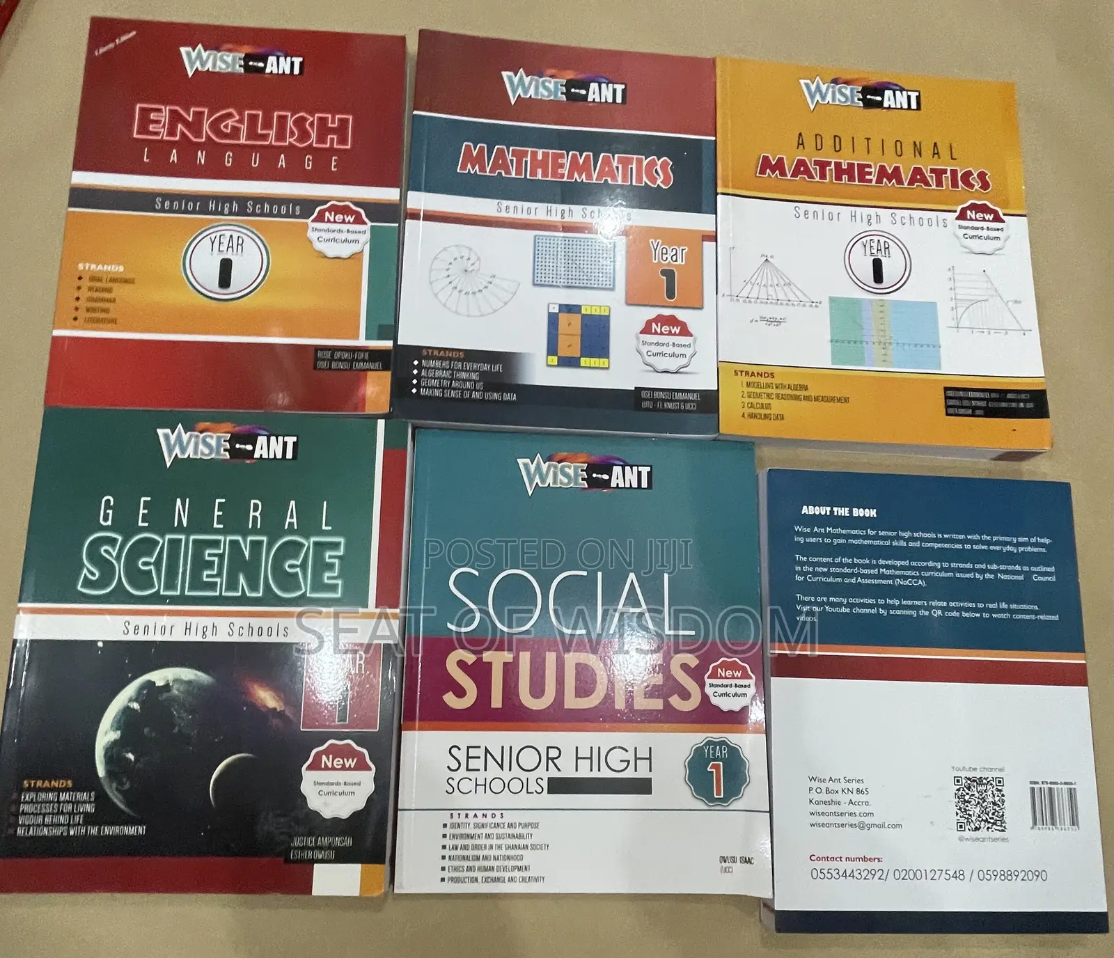 Wise Ant Shs Books Based On New Curriculum