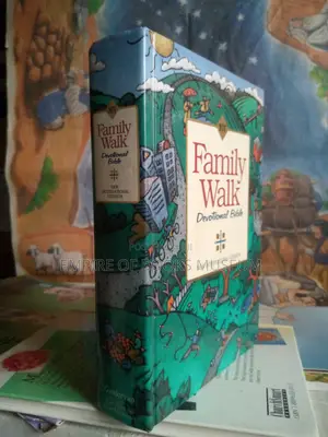 Family Walk Devotional Bible Hardcover
