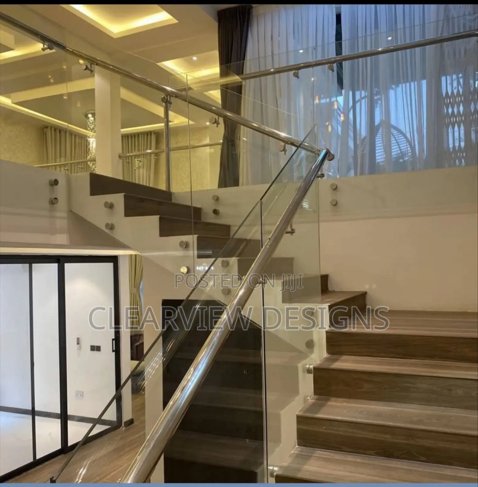 Staircase Glass Balustrade / Handrail