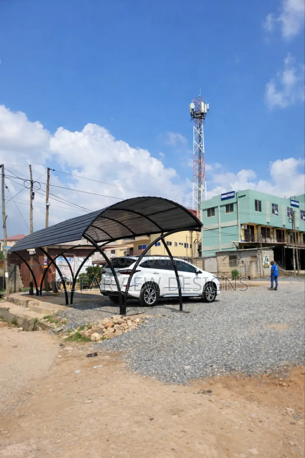 Premium Metal Carport for Home Office