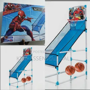 2 in 1spiderman Basketball Set for Kid's