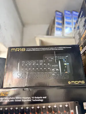 !!!!!Promo!!!!!  Midas Mr18 18-channel Tablet-controlled Digital Mixer