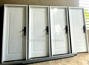 Qualoty Wooden Metal Bedroom Doors White For All Buildings