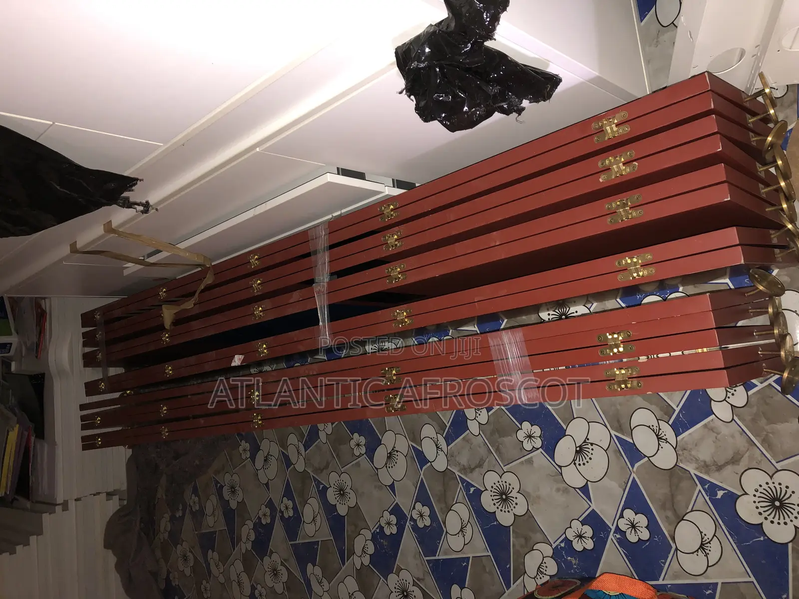 Wooden Folding Screen or Office Divider