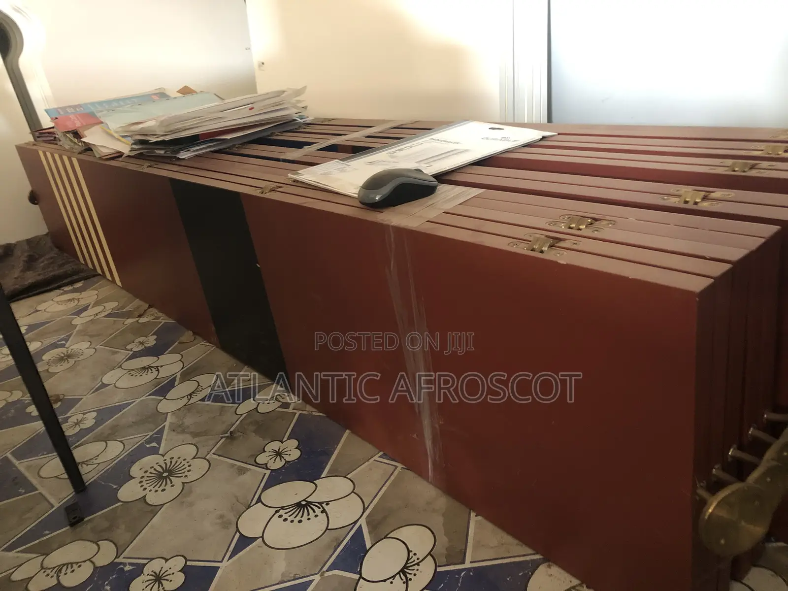 Wooden Folding Screen or Office Divider