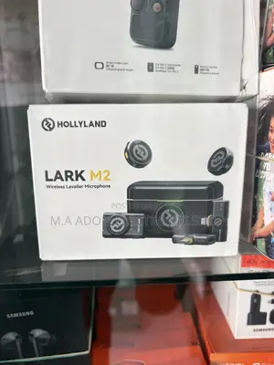 Hollyland Lark M2 Wireless Microphone For Camera Pc Laptop Phones,