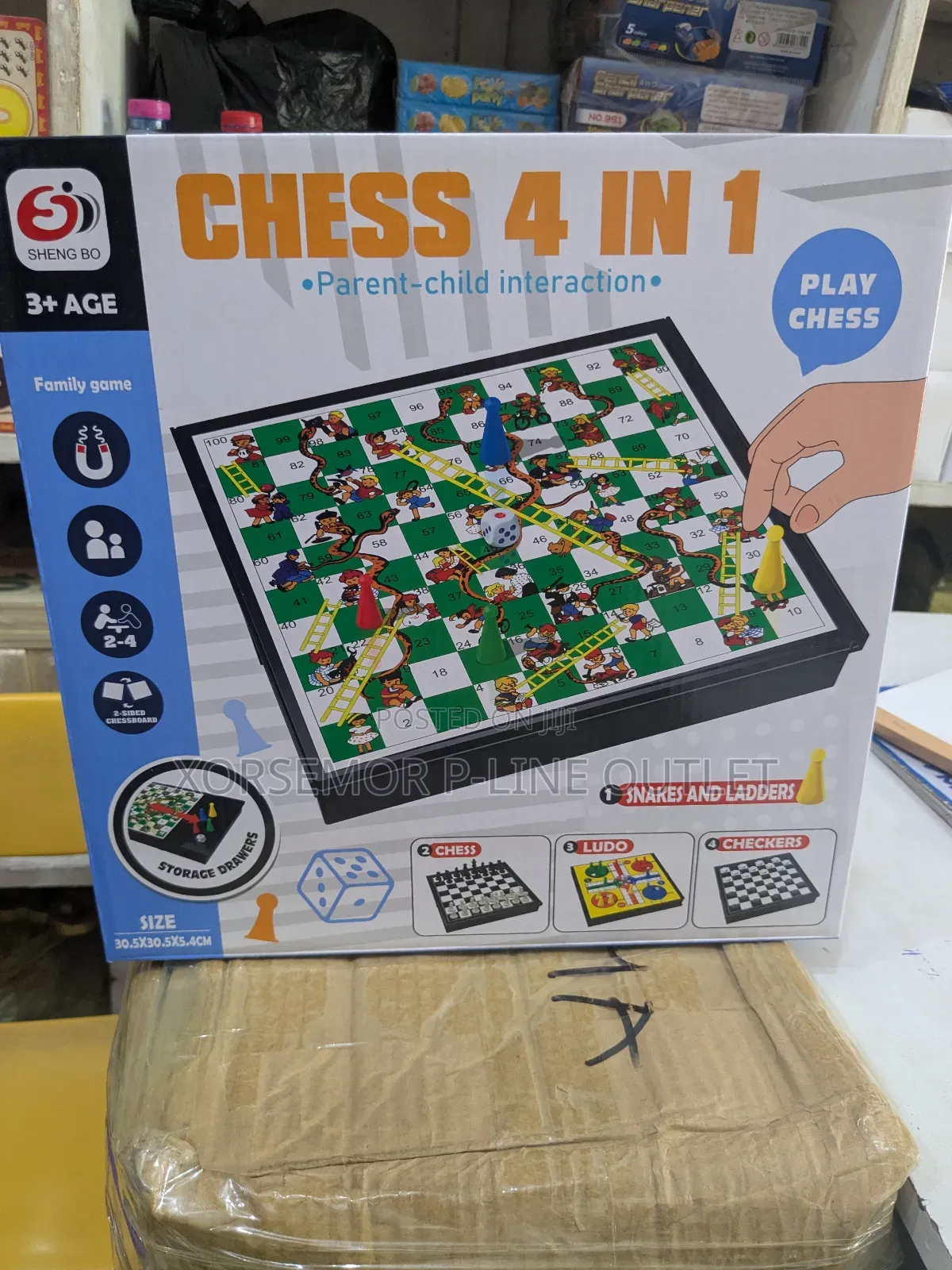 4 in 1 Board Game
