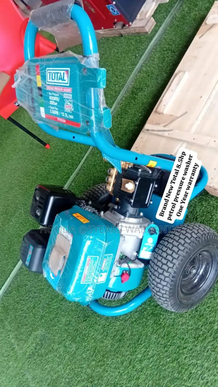 Petrol Total High Pressure Washer8.5hp Total Pressure Washer