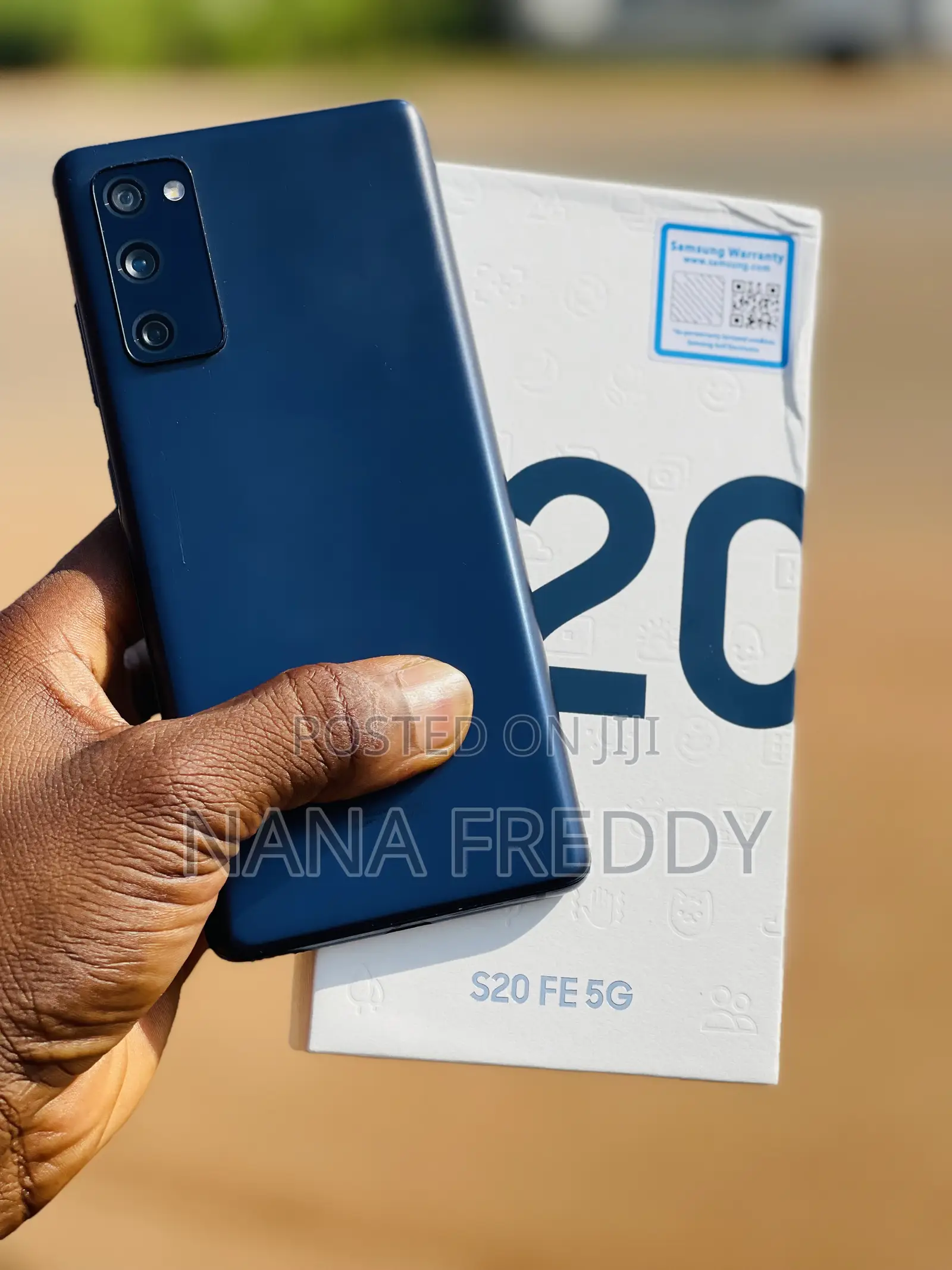 New Samsung Galaxy S20 FE 5G SD865 128 GB Blue