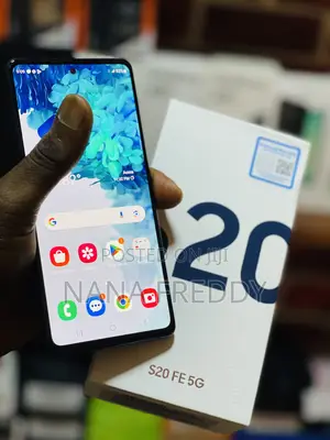 New Samsung Galaxy S20 FE 5G SD865 128 GB Blue