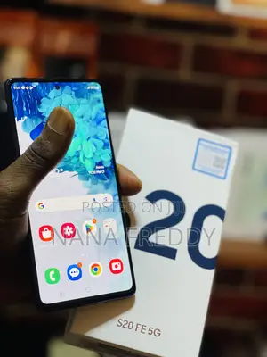 New Samsung Galaxy S20 FE 5G SD865 128 GB Blue