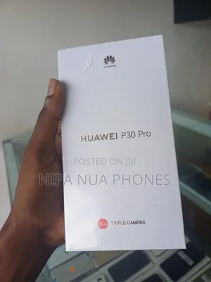 New Huawei P30 Pro 128 GB Black