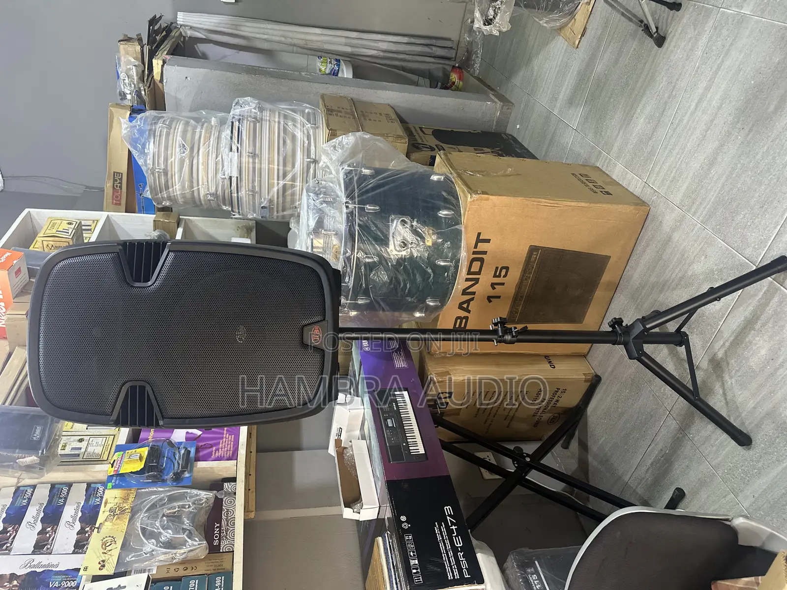 JLD 15” Rechargeable Active Speaker With Stand