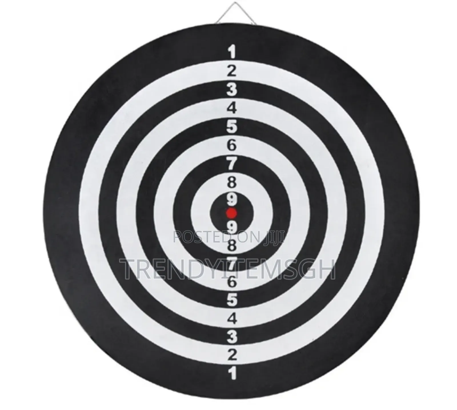 17 Inches Double Side Dartboard With 6 Pins