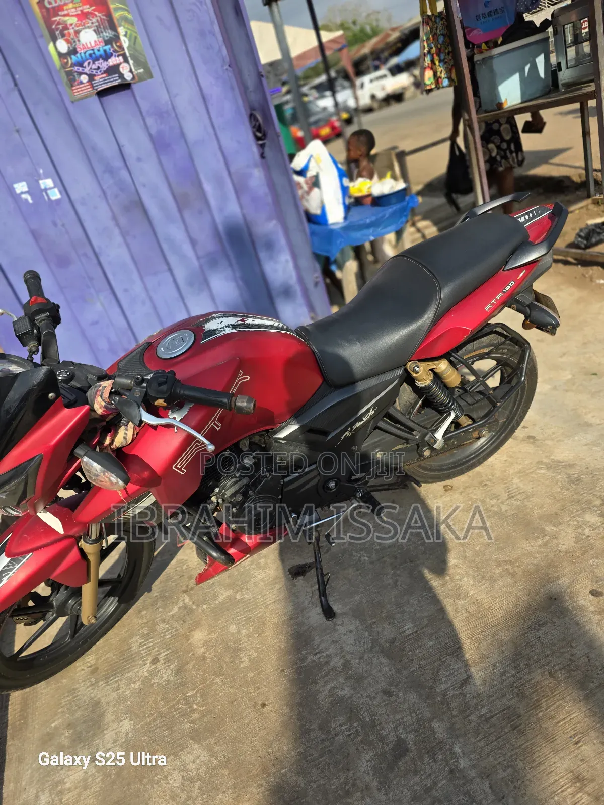 TVS Apache 180 RTR 2024 Red