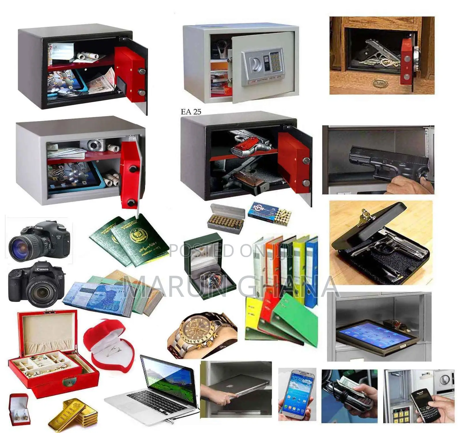 All Types Of Safe Locker Available 17e, 20e, 25e, Hotel & Fireproof
