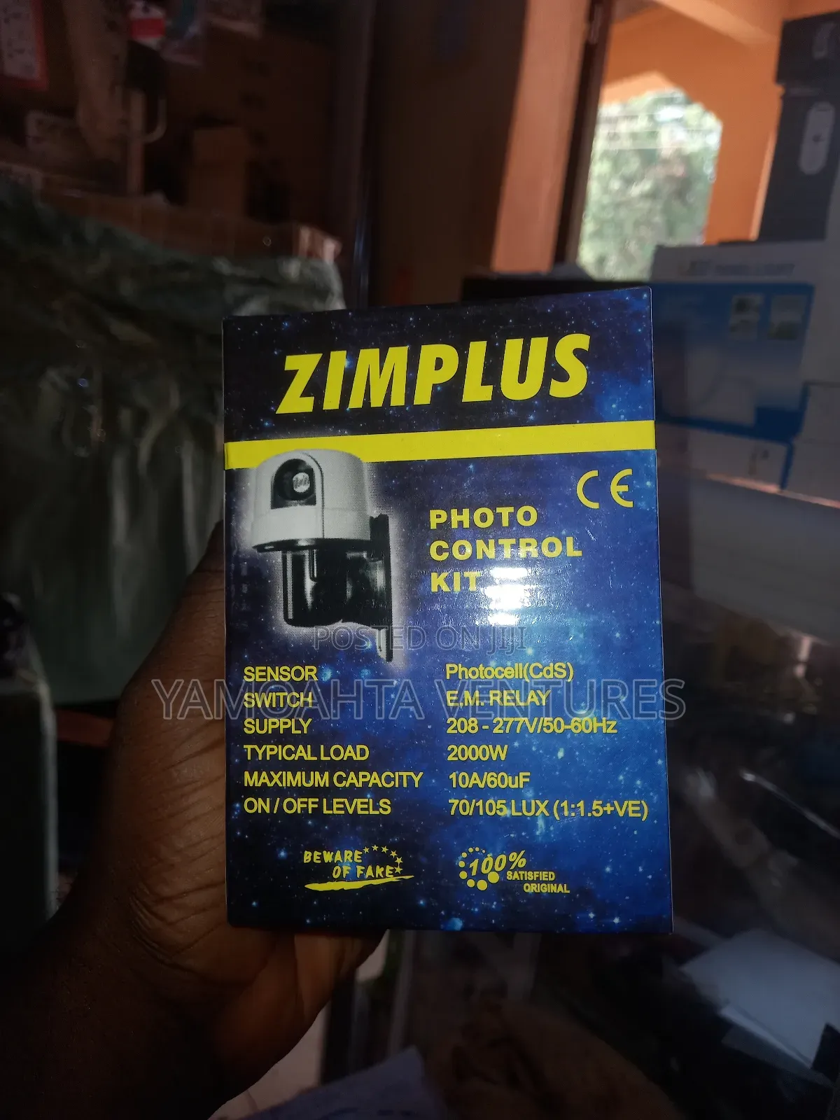 Zimplus Outdoor Photocell Light Control –Automatic Day/Night Sensor