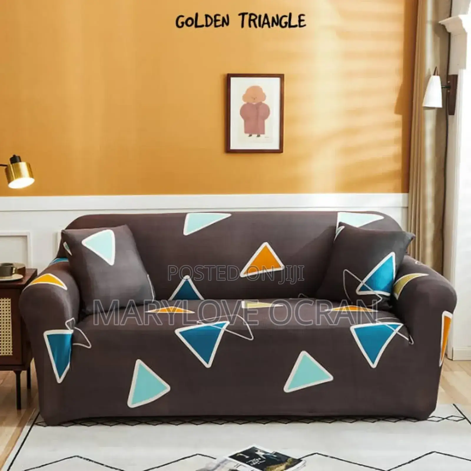 Golden Triangle Sofa Covers in Different Colours and Sizes