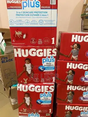 Huggies Diapers Size 1,5 and 6 Available Now