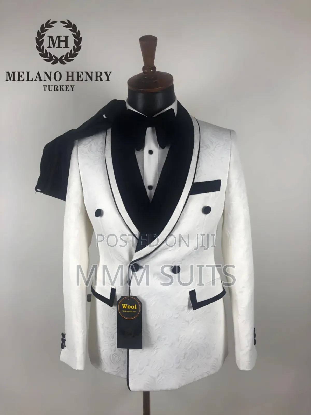 Men’S 2-Piece Turkish Slim Fit Suit for Weddings and Events Off-White