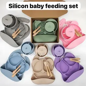 Silicon Baby Feeding Set